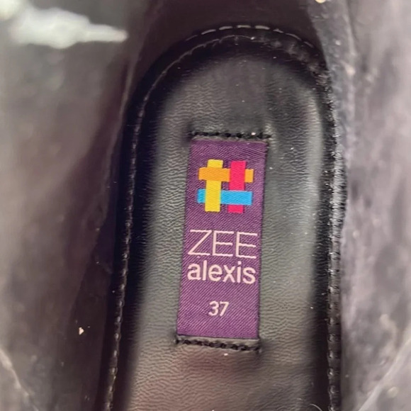 ZEE alexis Sparkly Wooven Shoes size 37 - Picture 6 of 8